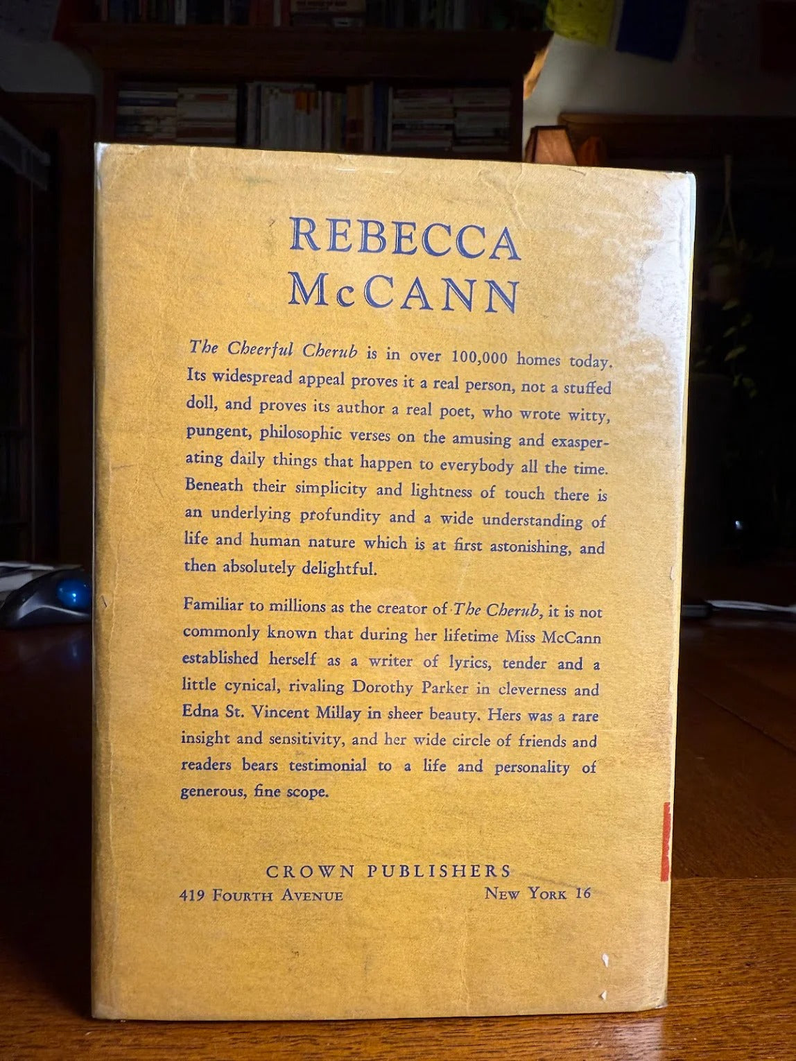 Complete Cheerful Cherub by Rebeccas McCann