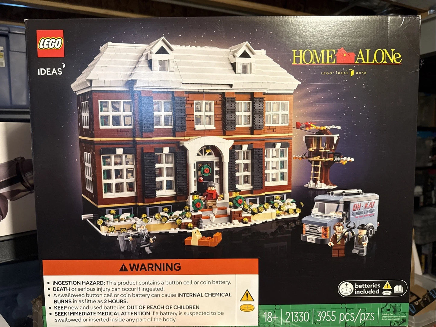 Ideas: Home Alone (21330). New. Sealed